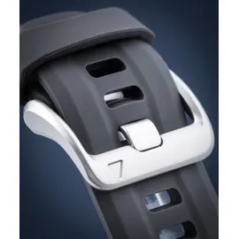 Garmin fenix 7S Standard silber mit graphitfarbenem Armband
