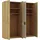Musterring Drehtürenschrank Savona 200 x 216 x 0 cm Beige/Braun