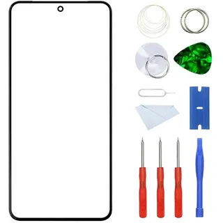 MovTEK Display Glas Reparatur Frontglas + OCA Kompatibel mit Google Pixel 8 Pro mit Werkzeug -6.7"