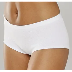LASCANA Hipster, aus angenehm weicher Baumwolle LASCANA weiß 48/50