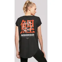 F4NT4STIC Long Cut T-Shirt Nishikigoi Koi Japan Grafik in