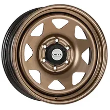 DOTZ Dakar HD bronze 7 x 17 6 x 120 ET44 MB74,5 bronze matt
