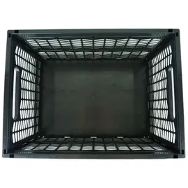 Novaliv Klappbox 30 L 4-tlg. Schwarz