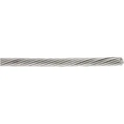 Drahtseil 1x19 Litzen - Edelstahl A4 - ø=3mm