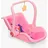 BABY BORN Puppenautositz Babyschale Pink 0