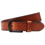 CAMEL ACTIVE Gürtel mit Label-Detail, Cognac, 3XL