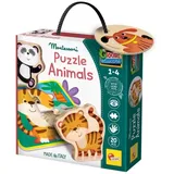 Lisciani Montessori Holz-Puzzle Tiere