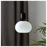 Nordlux Notti Pendelleuchte E27, IP20, Glas opal weiß, Mokka