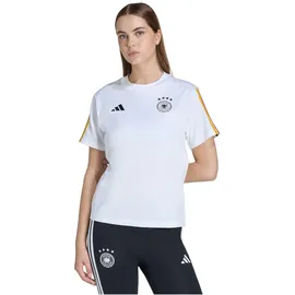 adidas Deutschland T-Shirt 2026 Weiß Damen Gr. M