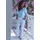 s.Oliver Pyjamahose Blau Gestreift 44/46