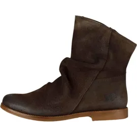 felmini wide fit Stiefelette Stiefelette Veloursleder | Braun - 40