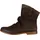 felmini wide fit Stiefelette Stiefelette Veloursleder | Braun - 40