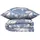 SCHIESSER Vera Floral Blau 135 x 200 cm + 80 x 80 cm