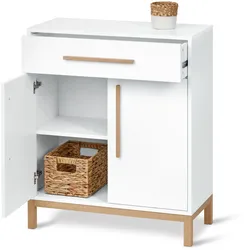Tchibo - Bad-Sideboard »Eklund« - 75x35x90cm - braun - Holz / Eichenholz / Polyurethan