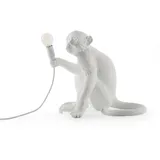 SELETTI Monkey Lampe Weiß