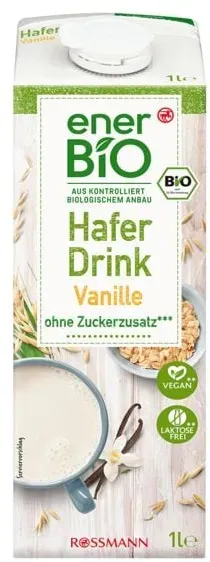 enerBIO Hafer Drink »Vanille« beige