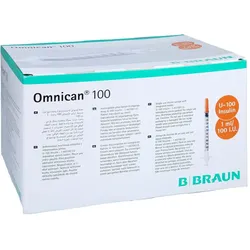 Omnican 100 1ml Insulin U-100 0.30x12mm einzelver