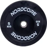 nordcore Bumper Plate 5 kg schwarz