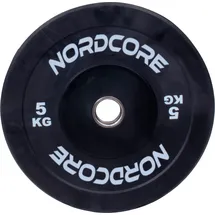 nordcore Bumper Plate 5 kg schwarz