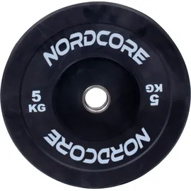 nordcore Bumper Plate 5 kg schwarz