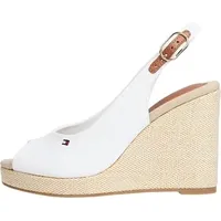 Tommy Hilfiger Damen Wedge Sandalen Flag High Slingback mit