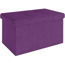 Intirilife Sitzbank Faltbar Nebel Lila 49 x 30 x 30 cm