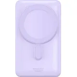 Baseus Magnetic Bracket Kabellose Schnelllade-Powerbank 10000 mAh 20 W Lila
