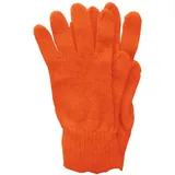 Mississhop 381 Feinstrick Kaschmir-Gemisch Beanie Mütze Slouch/XXL Schal/Handschuhe Orange Einheitsgroesse Handschuhe