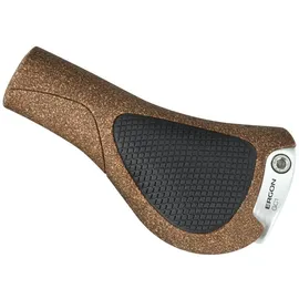 Ergon GC1 Fahrradgriffe Nexus/Rohloff Biokork Schwarz/Braun Einheitsgröße