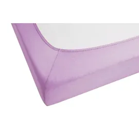 biberna 0077144 Feinjersey 140 x 200 - 160 x 200 cm viola