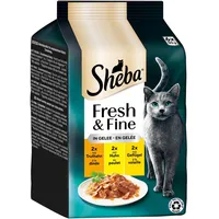 Sheba Fresh & Fine Truthahn, Huhn & Geflügel in