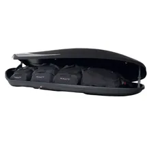 Kjust Dachboxtaschen Set 4 stk 380 l Schwarz