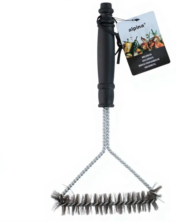 ALPINA Grillbürste für den BBQ 17x30cm