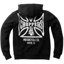 West Coast Choppers Hoodie Schwarz S