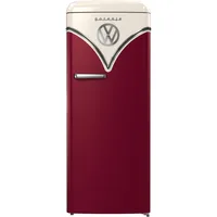D (A bis G) GORENJE Kühlschrank Kühlschränke Gr. Rechtsanschlag, rot (bordeau) Kühlschränke mit Gefrierfach