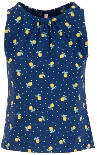 Blutsgeschwister Sommer Top Party Pie - lemon rain XS