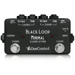 One Control Minimal Series Black Loop