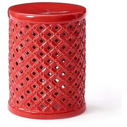 Hocker Lian rot, 45 cm