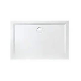 Hoesch Mineralguss-Duschwanne Muna 120x100x3cm, weiß matt, Solique