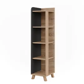 Vicco Midischrank Karen 30 x 35 x 128 cm Braun