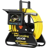 Vevor Inspektionskamera 30 m, 4,3 Zoll-HD-Display, wasserdicht (IP68) mit Beleuchtung