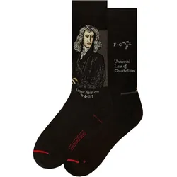 MuseARTa Unisex Socken Science&History - Isaac Newton