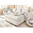 Home Affaire Ecksofa Cara Mia 325x87x183 cm Luxus-Microfaser Vintageoptik Recamiere beidseitig ohne Bettfunktion beige (creme), (54154831-0)