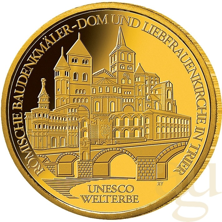 1/2 Unze Goldmünze - 100 Euro Trier 2009 (J)