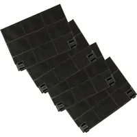 Keenberk Sparset 4 Ersatz Aktiv-Kohlefilter für Modell Electrolux EFF70