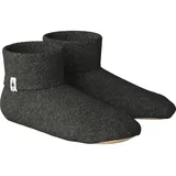 Smartwool Second Cut Fleece Slipper Grau/Schwarz 38