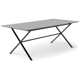 Hammel Furniture Esstisch »Meza Designtisch mit Auszugsfunktion und 2 Einlegeplatten«, Graphit schwarz, graphit) , 15658165-0 B/H/T: 210 cm x 74 cm x 100 cm,