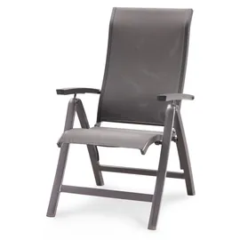barths Larino Klappsessel 62 x 68 x 110 cm anthrazit/matt klappbar