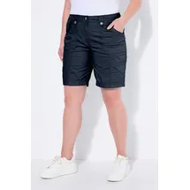 Ulla Popken Damen große Größen Übergrößen Plus Size Cargo-Bermuda, Komfortbund, 4-Pocket-Schnitt - 53W / 32L