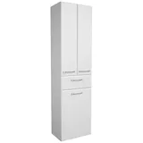 Pelipal Hochschrank FILO, Weiß Hochglanz - 2 Türen - Weiß